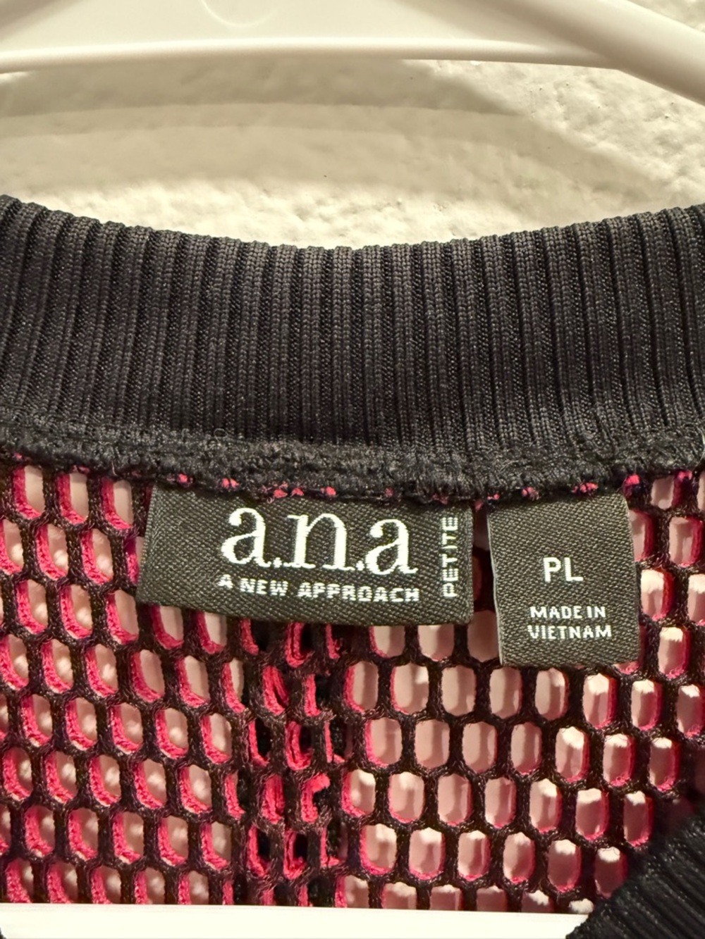 a.n.a Pink Mesh Bomber Jacket with Black Accents - Picture 2 of 4
